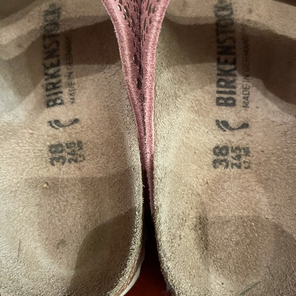 Rare! Hard To Find! Studded Birkenstock Rose Pink 38 - Picture 3 of 6